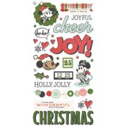 Say Chesse Mouse / Foam Stickers