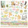 Classic Pooh Bear / 12x12 Sticker Sheet