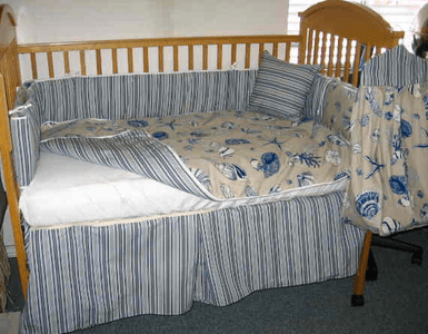 Beach and Nautical Baby Bedding