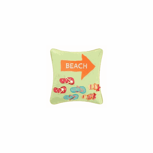 Beach Arrow Pillow