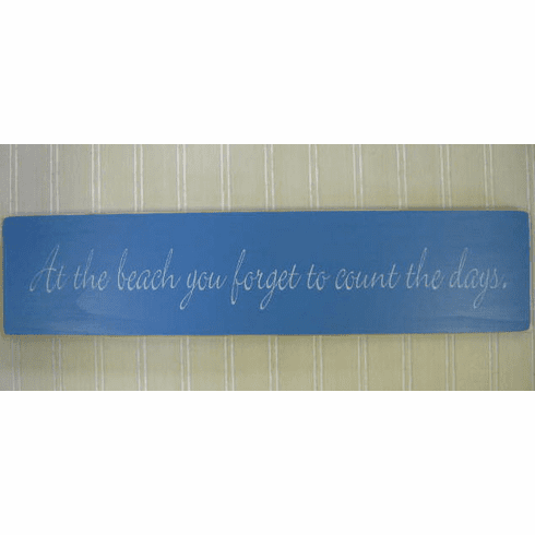 Beach House Sign- CountThe Days