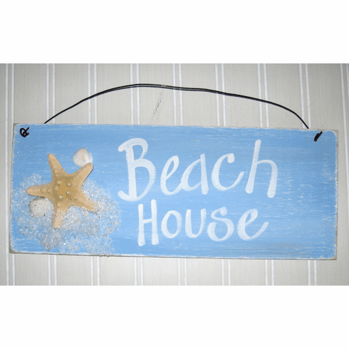Beach House sign  starfish