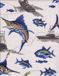 Blue Marlin Bedding