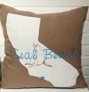 California Seal Pillow