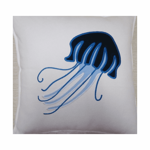 Capri Newport Jelly fish Pillow