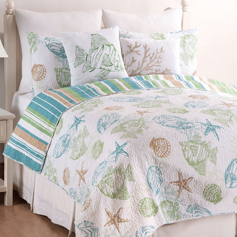 Catalina Shores Queen Quilt Set