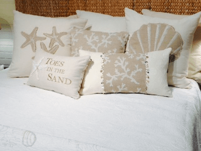 Coastal Bedding White Sand