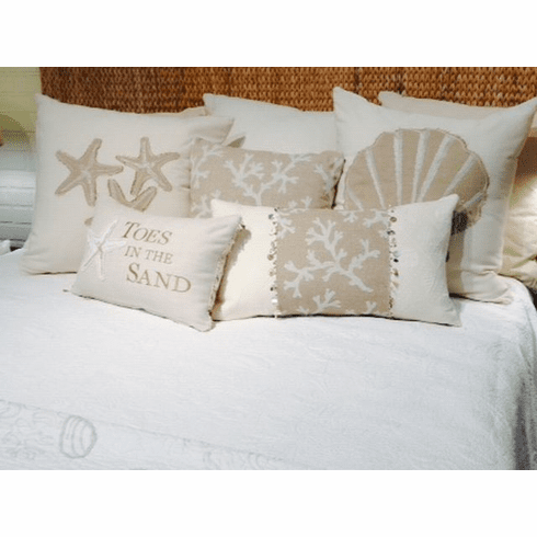 Coastal Bedding Set White Sand King
