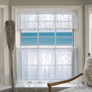 Coastal Lace Curtains  