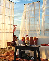 Coastal Seashell Curtains & Valances