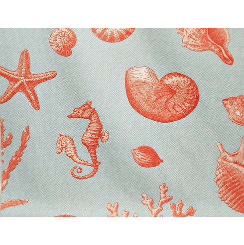 Coastal Shower Curtain Island View