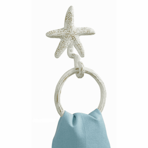 Coastal Starfish Towel Ring