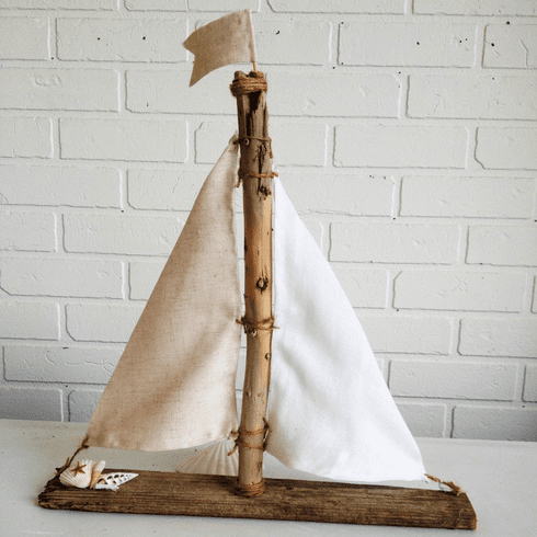 Driftwood Sailboat Coos Bay