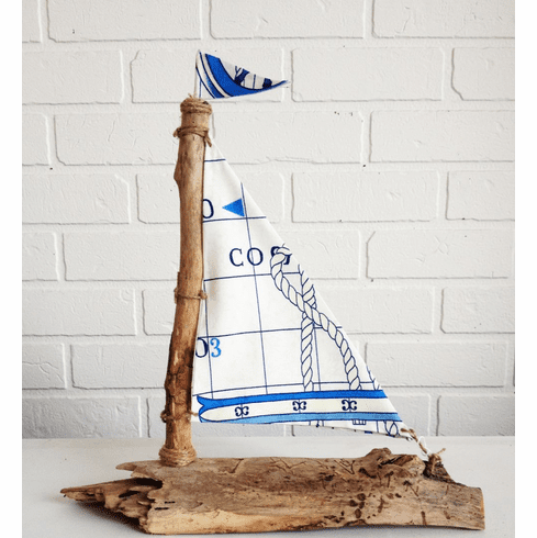 Driftwood Sailboat Nautical Charts