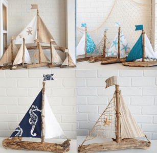 Driftwood Sailboats