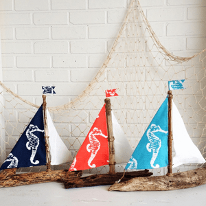 Driftwood Sailboats Seahorse
