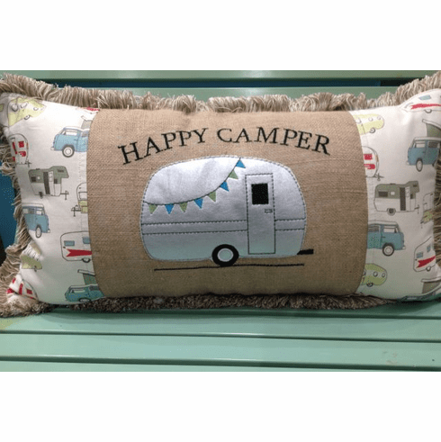 Happy Camper Pillow