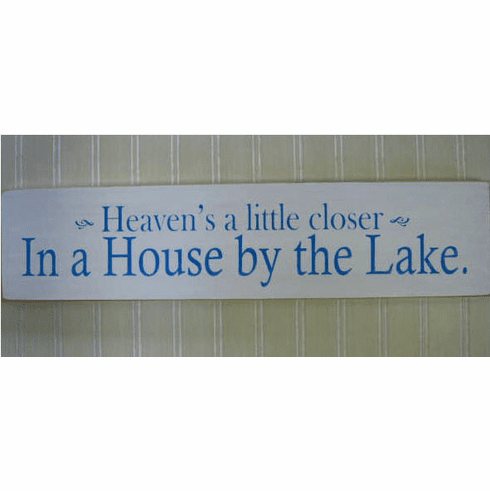 Heavens a little closer in a House by the Lake