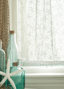 Lace Starfish Curtains