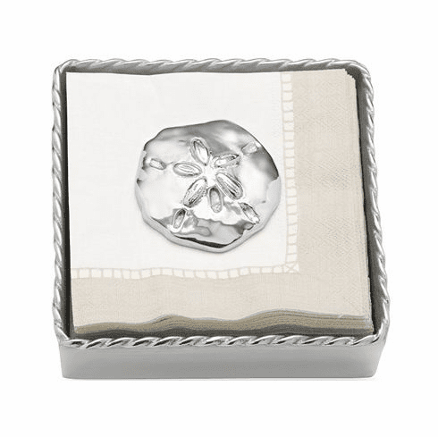 Mariposa Sand Dollar  Cocktail  Napkin Holder