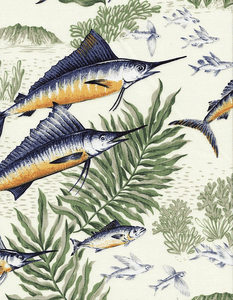Nautical Bedding Under the Sea Cream
