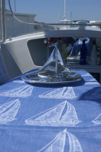 Nautical Coastal Seashell Tablecloths