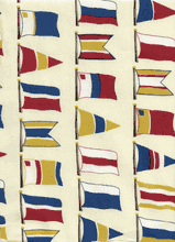 Nautical Flag Standard Sham