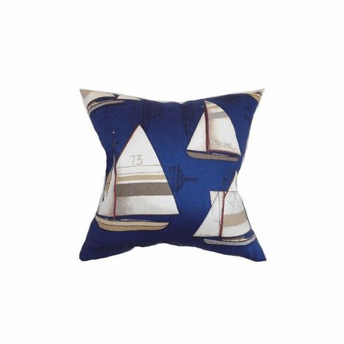Nautical Pillow Newport Harbor
