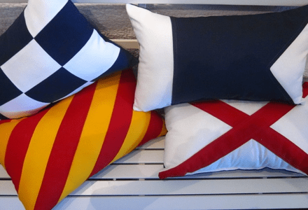 Oblong Nautical Pillows