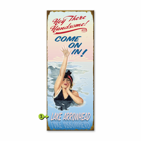 Personalized Nautical Hey Handsome