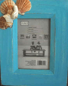 Rustic Seashell Picture frames