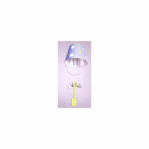 Sand pail wind chime