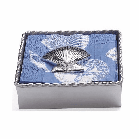 Scallop Shell  Cocktail  Napkin Holder