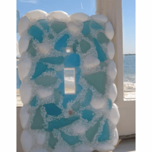 Sea Glass Light switch cover