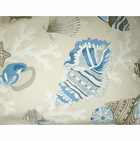 Seashell Shower Curtain Beachcomber