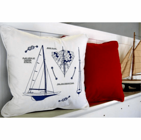 Ship Design Pillow