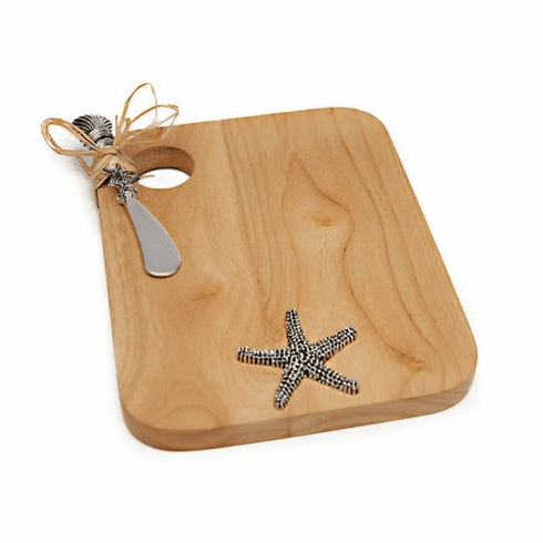Starfish Cutting Board with Spreader