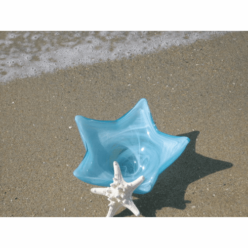 Turquoise Glass Bowl