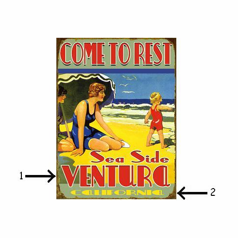 Vintage Style wood sign Come To Rest