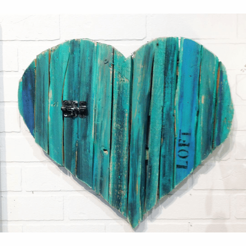 Vintage Turquoise Heart