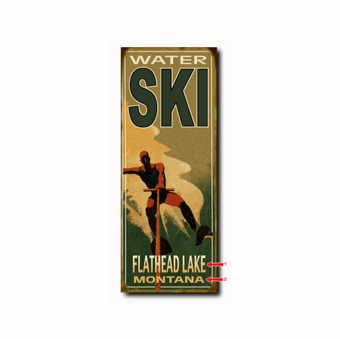 Vintage Waterski Lake