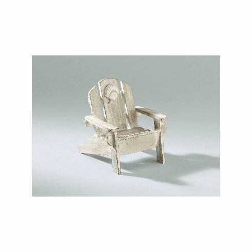Wood Beach Chair Ornament