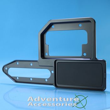 BILLET ALUMINUM SHIFTER/ PARK BRAKE BEZEL WITH INTEGRATED PHONE CHARGER ('92-'03)