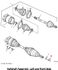 BOLT, HALF SHAFT RETAINING (HUB-SIDE) ETC. ('92-'06) B1821BH038C125N