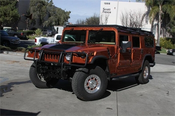 H1 URBAN ASSAULT ROOF RACK WITH POWDERCOATED FLOOR