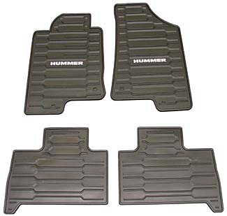 thumbnail image 2 of OMAC All-Weather TPE Floor Mats Liner For Hummer H3 / H3T (2006-2010) – Black, 4-Piece Set 2 of 3
