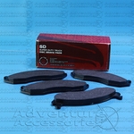 HAWK PERFORMANCE BRAKE PADS FOR HUMMER H1 ('92-'06) 5745162C-HAWK