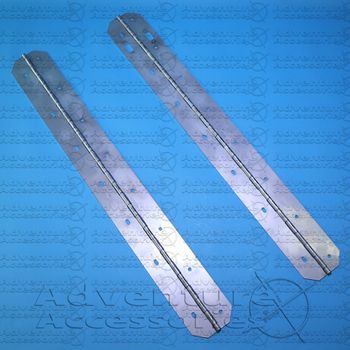 HINGE SET, STAINLESS - VERTICAL CARGO DOOR LH AND RH ('95-'06) 6008343-SET-AA