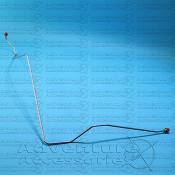 BRAKE LINE TUBE RH FRONT TO ABS ('06 DMAX) 6017615