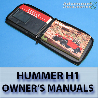 HUMMER H1 SHOP, PARTS AND OWNER'S MANUALS